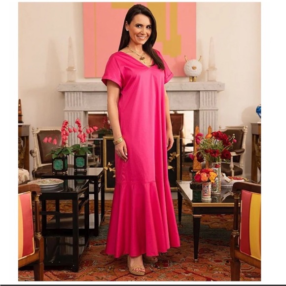 NWT Antonio Melani x Kimberly
Whitman Myrna V-Neck Flounce
Hem Waistless Dress - Picture 3 of 5